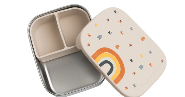 Cutie Inox Pranz The Cotton Cloud Rainbow Compartiment Silicon