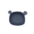 Bol din silicon The Cotton Cloud Lili the Bear Indigo cu ventuză anti-alunecare