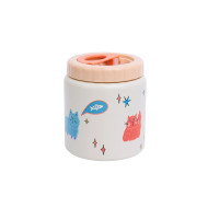 Recipient termos mare din inox The Cotton Cloud Meowtiful Cats pentru mâncare și gustări - 500 ml Recipient termos mare din inox The Cotton Cloud Meowtiful Cats pentru mâncare și gustări - 500 ml