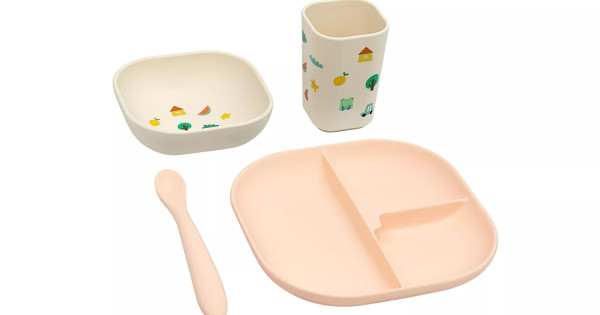 Set Masa Silicon The Cotton Cloud Tangerine