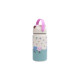 Termos din inox The Cotton Cloud Dancing Hearts cu pai anti-scurgere, 420 ml