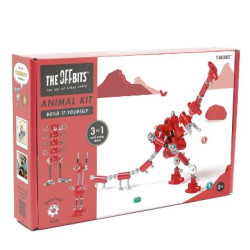 T-RexBit - 3 în 1 Animal Kit The OFFBITS - set de construit cu șuruburi și piulițe