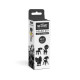 Color Kit Black The OFFBITS - set creativ monocrom de construit cu șuruburi și piulițe Color Kit Black The OFFBITS - set creativ monocrom de construit cu șuruburi și piulițe
