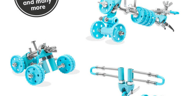 Airbit 3 In 1 Transportation Kit The Offbits Set De Construit Cu Suruburi Piulite