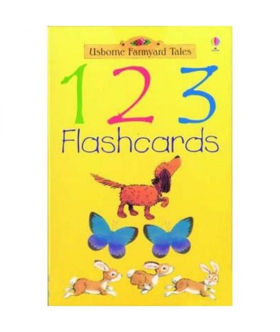 1-2-3 Flash cards - Usborne Farmyard Tales
