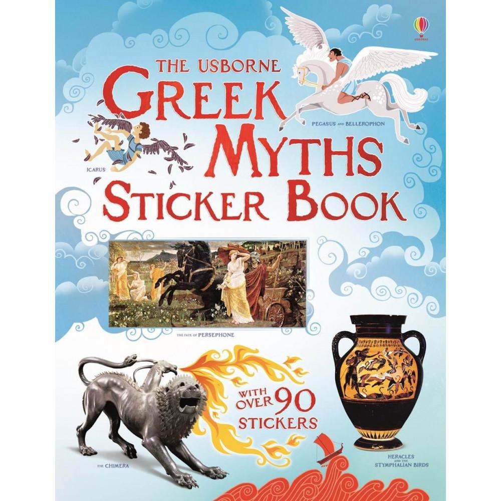 Greek myths Sticker Book - Usborne History Books