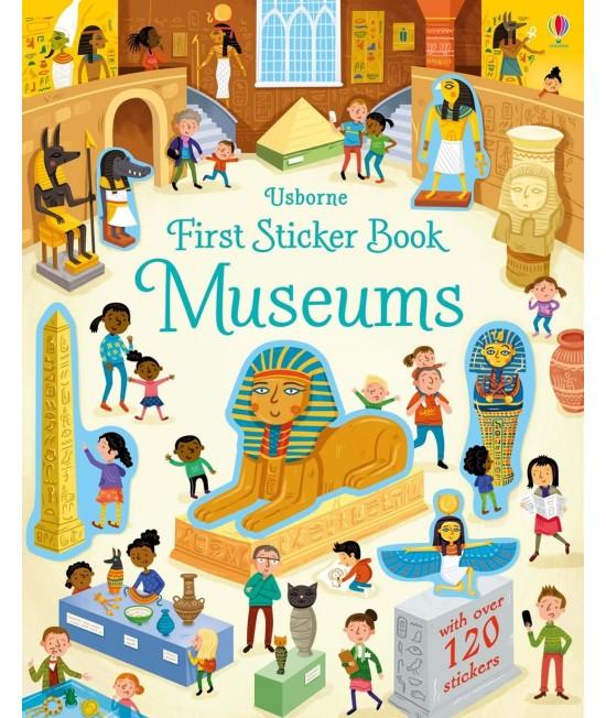 Museums - Usborne First Sticker Book - Wesley Robins