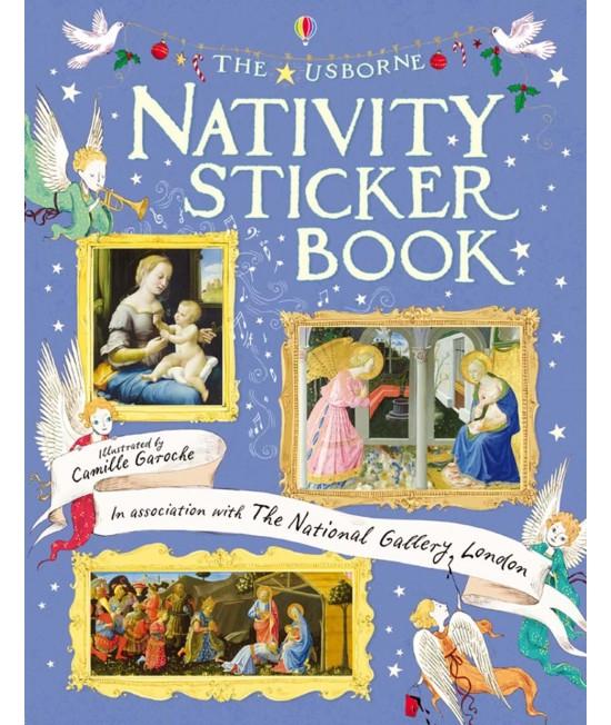 Nativity Sticker Book - Usborne Art Sticker Books