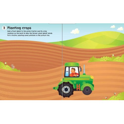 Tractors - Make a Picture Sticker Book - Katie Lovell Tractors - Make a Picture Sticker Book - Katie Lovell