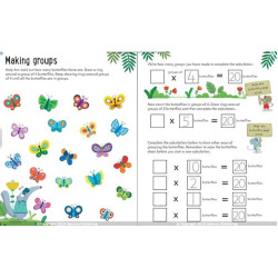 Wipe-clean Multiplying 6-7 years - Usborne Key Skills