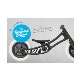 Sticker, autocolant decorativ, pentru bicicleta Wishbone Ediție Reciclată - Zebra