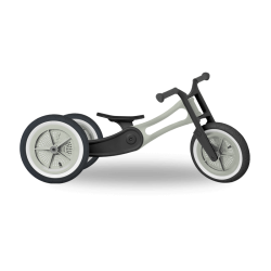 Bicicletă de echilibru Wishbone Design 3-în-1 - Ediţie Reciclată RE2 Raw (bicicletă fără pedale)