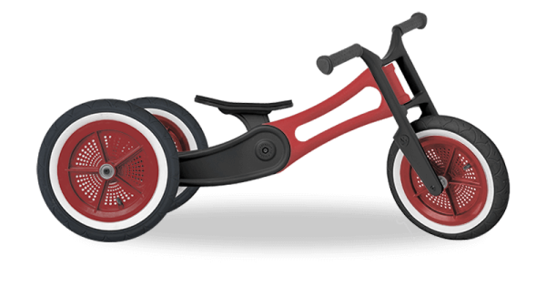 Bicicleta Echilibru Wishbone Design 3 In 1 Editie Reciclata Re2 Red Fara Pedale