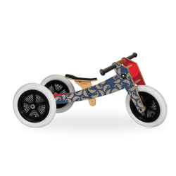 Bicicletă de echilibru Wishbone Design 3-în-1 Pangolin ediție limitată Endagered Species (bicicletă din lemn fără pedale)