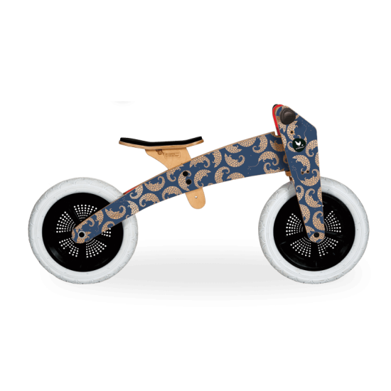 Bicicletă de echilibru Wishbone Design 3-în-1 Pangolin ediție limitată Endagered Species (bicicletă din lemn fără pedale) Bicicletă de echilibru Wishbone Design 3-în-1 Pangolin ediție limitată Endagered Species (bicicletă din lemn fără pedale)
