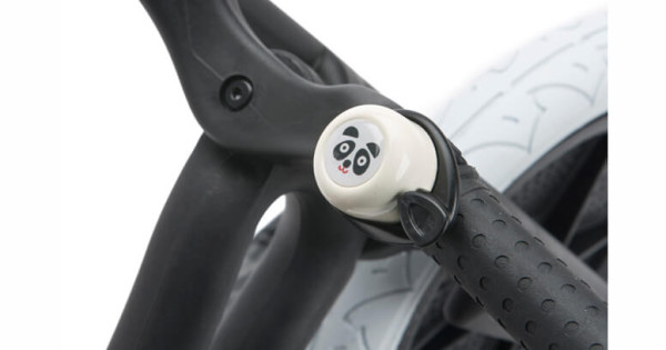 Claxon Bicicleta Wishbone Panda Alb
