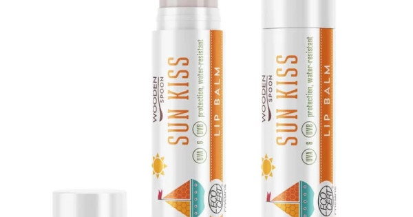Balsam Organic Pentru Buze Wooden Spoon Sun Kiss