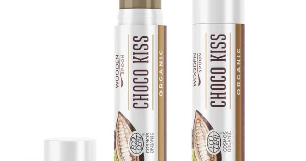 Balsam Organic Pentru Buze Wooden Spoon Choco Kiss