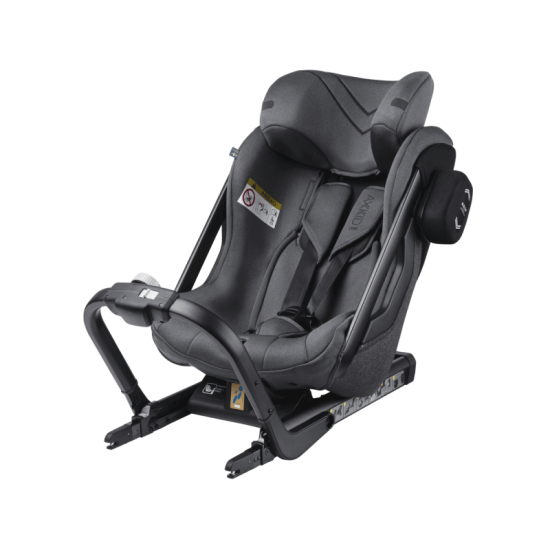 Scaun auto copii i-Size Axkid One 2 - One 2 pentru 0-23 kg (cu spatele la sensul de mers) cu ISOFIX - Granite Melange Scaun auto copii i-Size Axkid One 2 - One 2,Granite Melange
